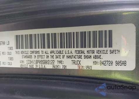 2009 Dodge Ram 1500 Slt/Sport/Trx from USA, damaged, VIN 1D3HV18P09S803122
